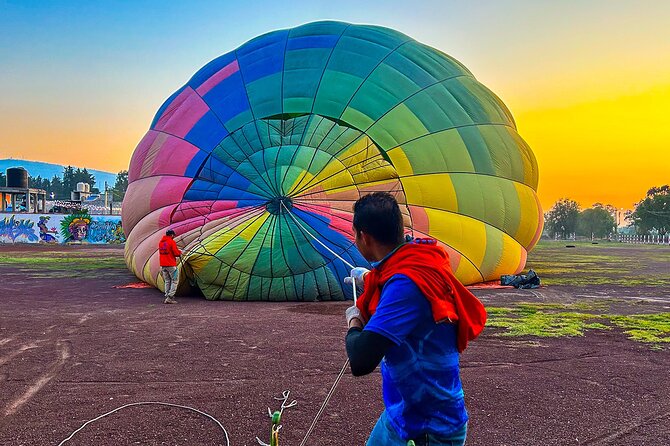 Balloon Flight with Teotihuacan & Guadalupe Shrine Full day Tour - Breakfast after landing, with a few practical catches