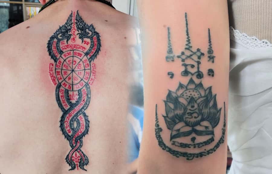 Bangkok: Hand Poked Thai Tattoo Guide at Wat Bang Phra - Key points to know before you book