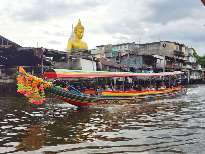 Bangkok Long Boat Canal a Big Buddha & Culture Markets Tour - Timing, heat, and possible delays