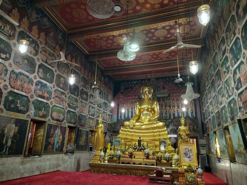 Bangkok: Longtail Boat Canal Tour to Wat Arun - Wat Paknam’s glass pagoda and Giant Golden Buddha