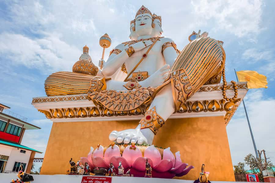 Bangkok: Lord Ganesha Temple Tour - The seated Ganesha and a shorter transfer