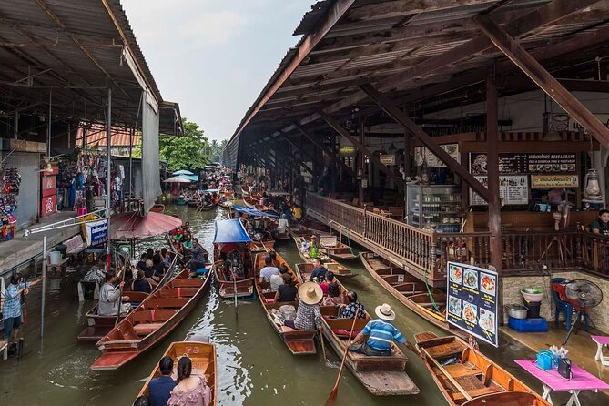 Bangkok: Railway and Floating Market Tour + Dragon Temple - What the $27 price really covers