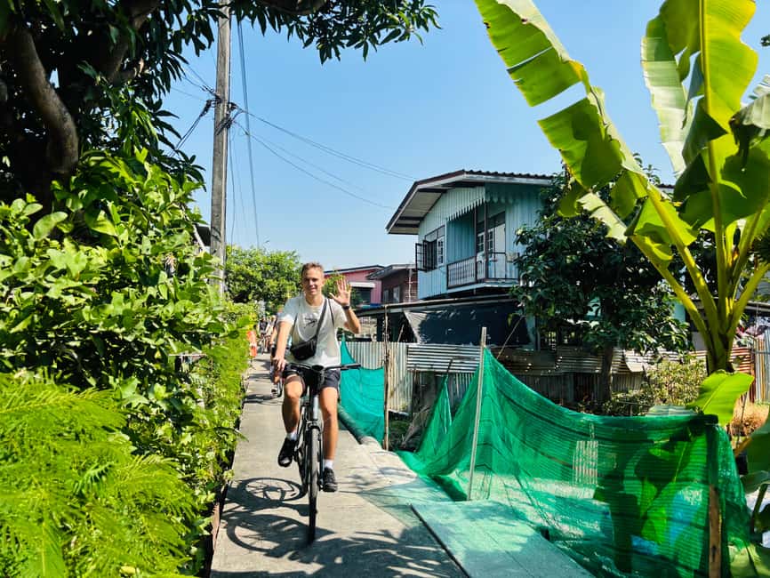 Bangkok: Temples, Canals & Local Life Bike Tour - The Physical Side: Easy, With a Few Rough Edges
