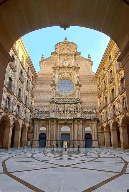 Barcelona: Montserrat Monastery and Natural Park Guided Tour - Riding the funicular into the mountain