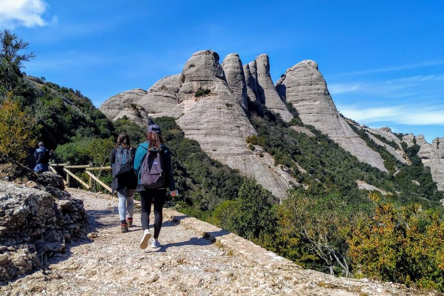 Barcelona: Montserrat Monastery & Hiking Off the Beaten Path - Three hours among Montserrat’s strange rock formations