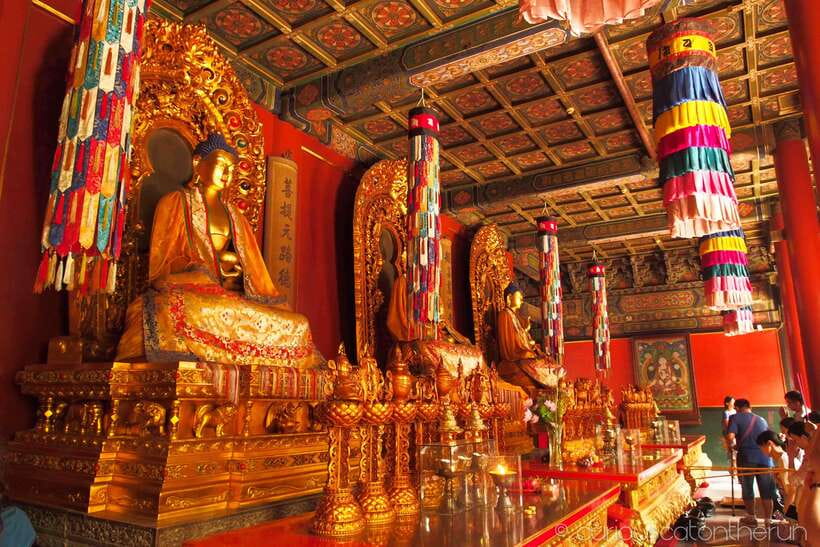 Beijing Lama temple ticket; #1 efficacious; limited Discount - Han Chinese and Tibetan details in one complex