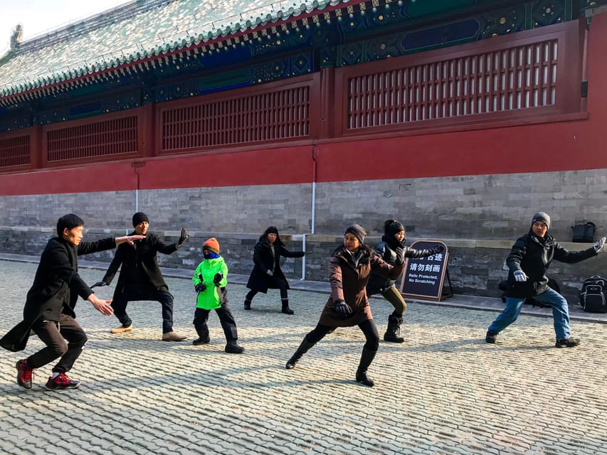 Beijing: Temple Of Heaven+Tai Chi Class+Tea Ceremony - The echo wall and the echo stone