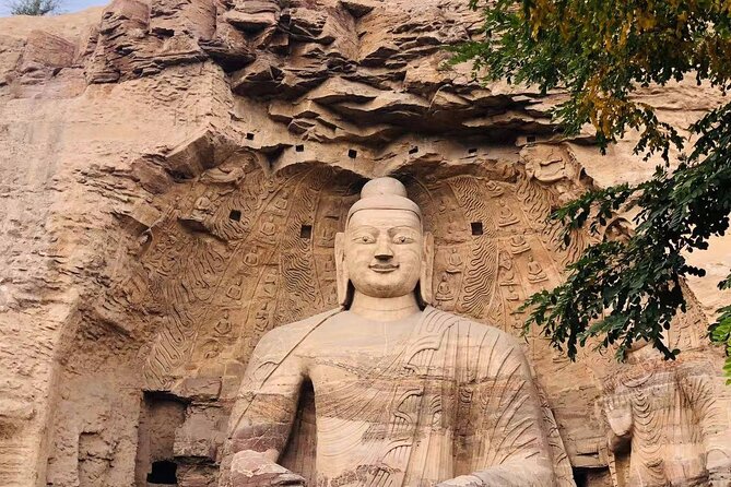 Beijing to Datong See YunGang Cave, Hanging Temple (Bullet Train) - The Hanging Temple above the cliff
