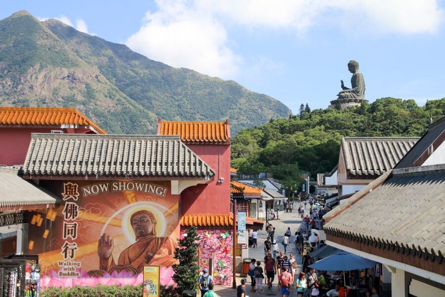 Big Buddha: Walk with Skip-the-Line NP360 Cable Car - Tian Tan Buddha and the climb to the pedestal