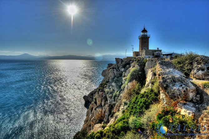 Blue Lake, Sanctuary of Hera, Mycenae, Ancient Corinth, Canal - Corinth Canal and the ancient Diolkos
