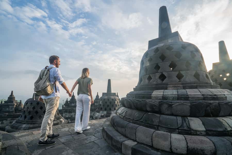 Borobudur Sunrise, Merapi Volcano & Prambanan Full Day Tour - Choosing your Borobudur access