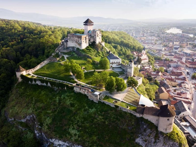 Bratislava/Slovakia: Trencin Castle, Piestany Spa, Monastery - Trenčín Castle, Roman evidence and the Well of Love