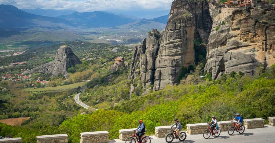 Breath-taking Monasteries Morning E-Bike Tour - Riding among the six monasteries