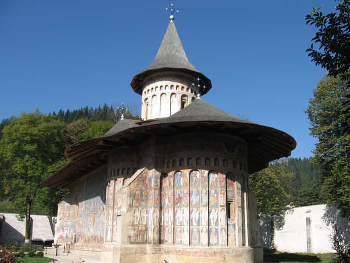 Bucovina Painted Monasteries Tour from Suceava/Gura Humor - Humor Monastery, the first 45-minute visit