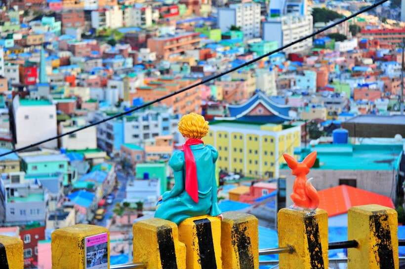 Busan's Best: Sea Temples, Yacht Tour & Sky Capsule Day Tour - Busan’s skyline from a yacht