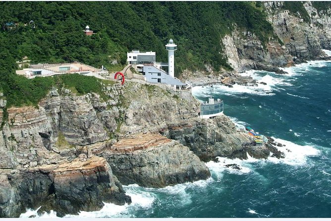 Busan's Cultural Wonders with Beach Train & Gamcheon Village etc - Songdo Skywalk beside the beach