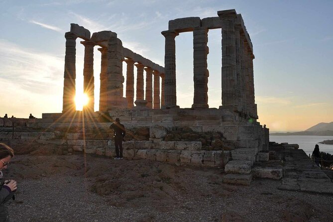 Cape Sounio and Temple Poseidon Tour with Swimming - From Athens to Glyfada along the Riviera