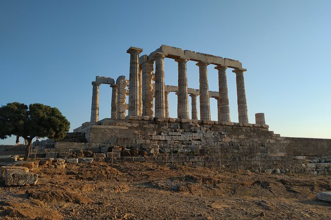 Cape Sounio &Temple of Poseidon Private Half-Day Tour From Athens - Voula lunch and the Greek taverna option