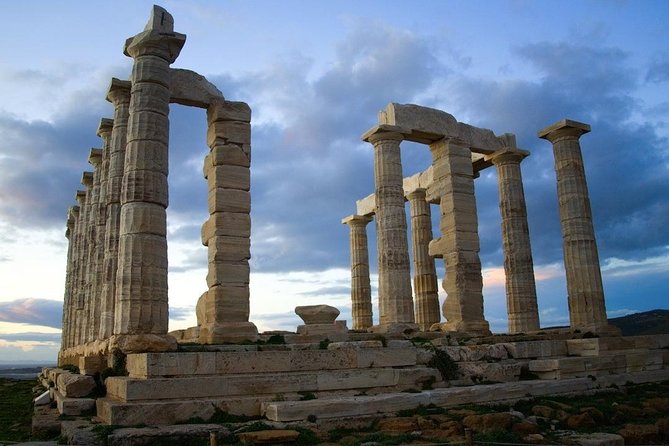 Cape Sounio & Temple of Poseidon Tour - The Temple of Poseidon above the Saronic Gulf