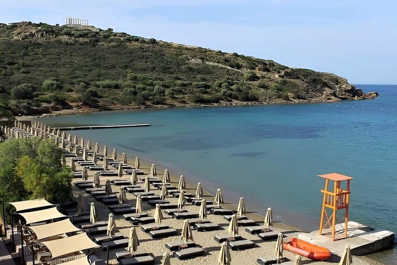 Cape Sounion, Temple of Poseidon,Athens Riviera Private Tour - Dinner at Ta 4 Aderfia