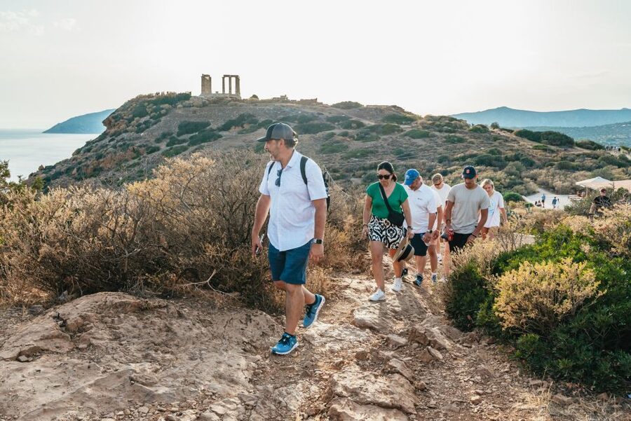 Cape Sounion & Temple of Poseidon: Small Group Tour - The road to Sounion and the cape itself