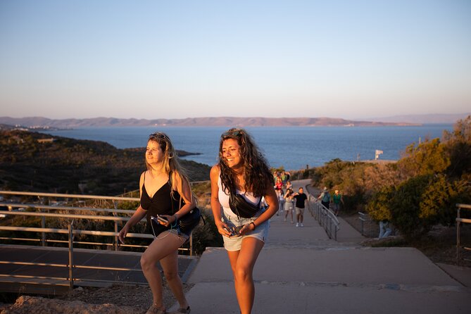 Cape Sounion & Temple of Poseidon Sunset Experience - The sunset, the wind, and the café