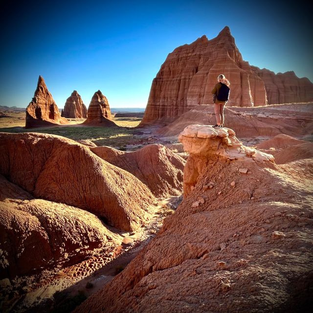 Cathedral Valley 4X4 Tour, Temples of the Sun and Moon 4 Hrs - From Torrey to Caineville Mesa and the striped hills