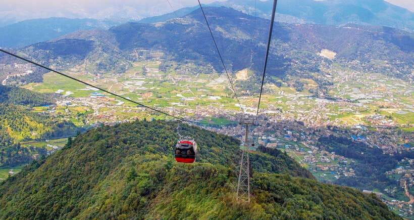 Chandragiri Cable Car & Monkey Temple Tour- Private/Group - Bhaleshwor Mahadev Temple at the hilltop