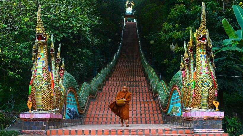Chiang Mai: Doi Suthep and Wat Pha Lat Temple Evening Tour - Key points at a glance