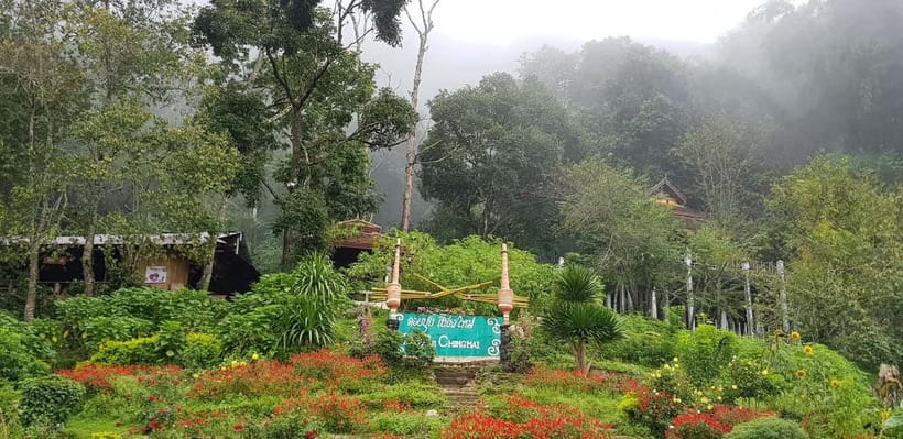 Chiang Mai: Doi Suthep Temple & Hmong Village Tour - Reaching the temple by cable car or Naga stairs