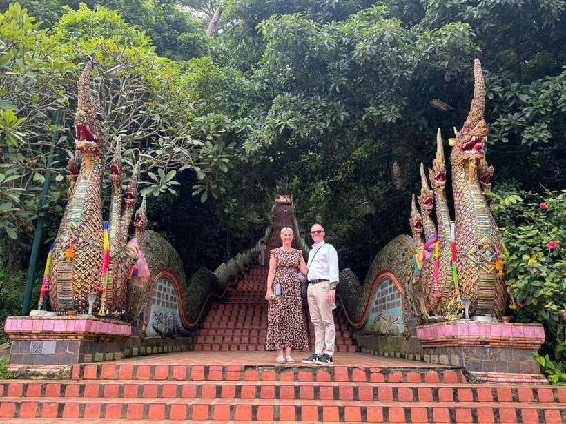 Chiang Mai: Elephant Sanctuary, Monk Trail & Doi Suthep Tour - The long road to Pon Elephant Thailand