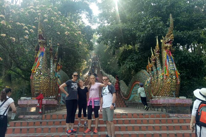 Chiang Mai Private Tour with Tea Plantation, Karen Village, Doi Suthep - Wat Phra That Doi Suthep after the countryside