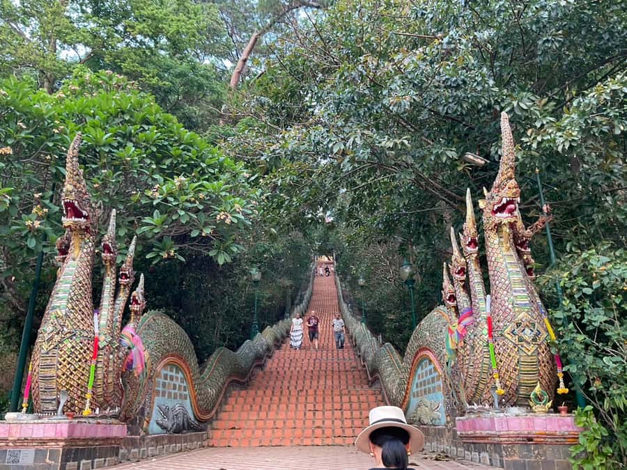 Chiang Mai: Wat Umong, Wat Pha Lat And Wat Doi Suthep Tour - Wat Pha Lat, Chiang Mai’s Forest Pause