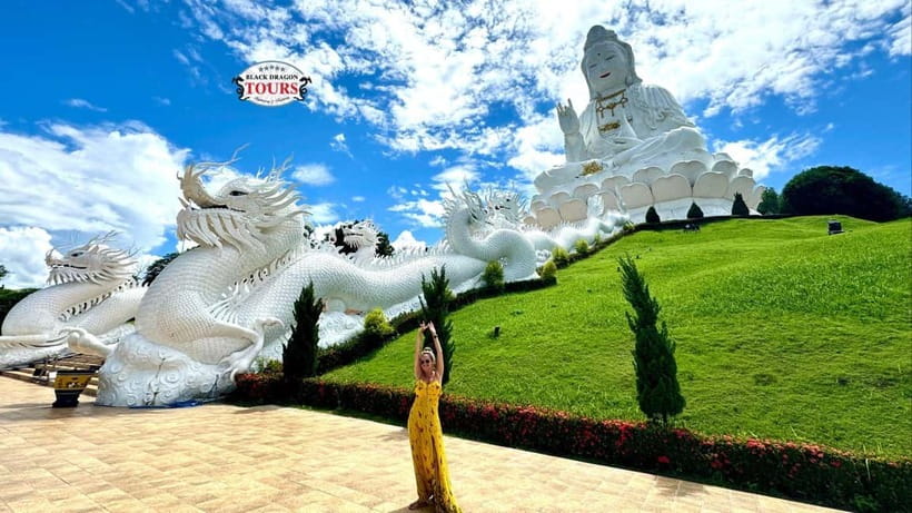 Chiang Rai: Half Day Tour – 3 Famous Temples & Lalita Cafe’ - Wat Rong Khun, Chiang Rai’s white fantasy