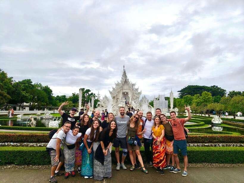 Chiang Rai: Iconic Temples & 7 Major Sites—River View Buffet - Wat Rong Khun, Chiang Rai’s unforgettable White Temple