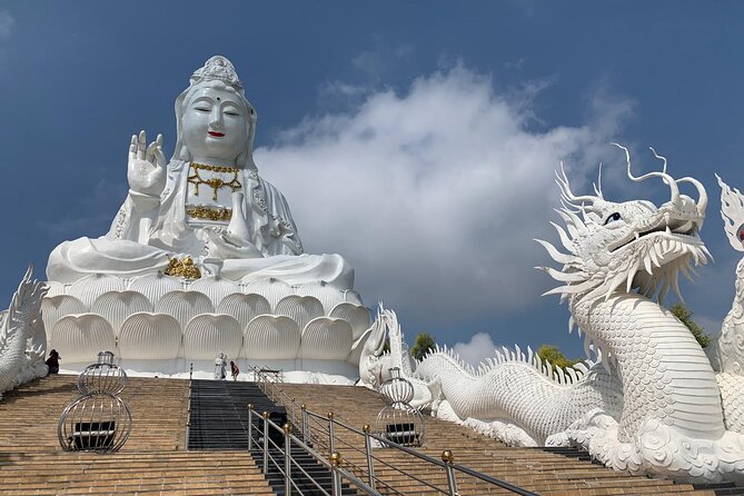 Chiang Rai Temples Day Trip from Chiang Mai - Wat Huay Pla Kang adds height and space
