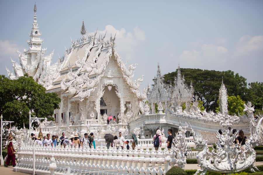 Chiang Rai White Temple and Blue Temple Day Tour - Temple of Light is the quiet finish
