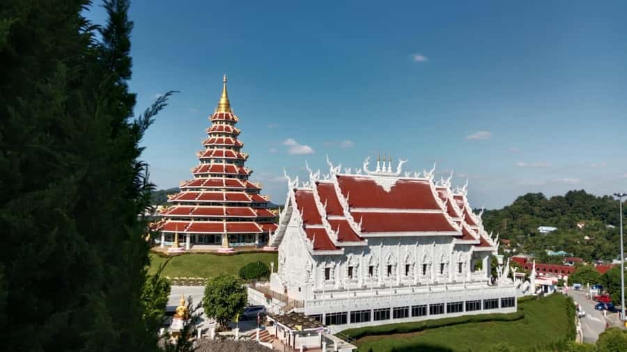 Chiang Rai White Temple and Blue Temple Day Tour - The Blue Temple brings a calmer hour