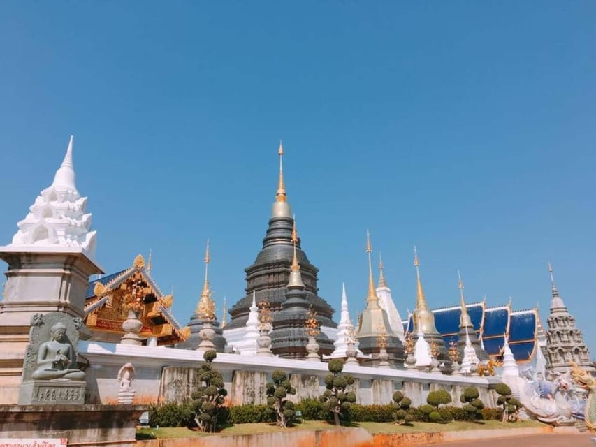 Chiangmai : Sticky waterfall & Land of angels & Wat ban den. - The Seven-Colored Fountain and the short forest trail