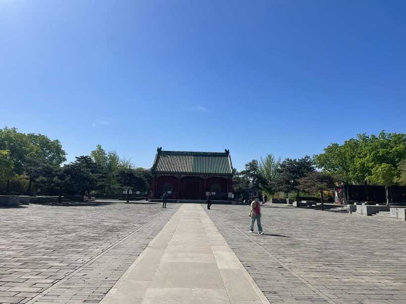 Chinese Kungfu class in old temple beside Forbidden Ci - The hutong setting adds more than a backdrop