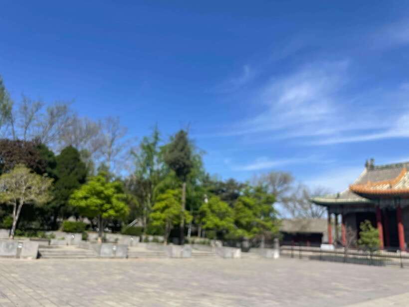Chinese Kungfu class in old temple beside Forbidden Ci - Optional tea and the slower side of the visit