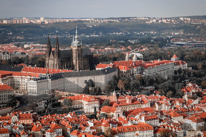 Classic Prague Castle Tour, Strahov Monastery & Castle District - The Gardens Below Prague Castle and the final city view