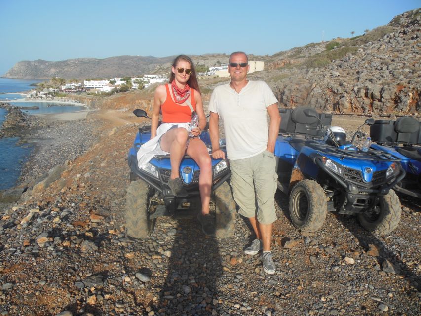 Crete: Quad Safari with Monastery, Malia Palace and Lunch - From your hotel to the Malia starting point
