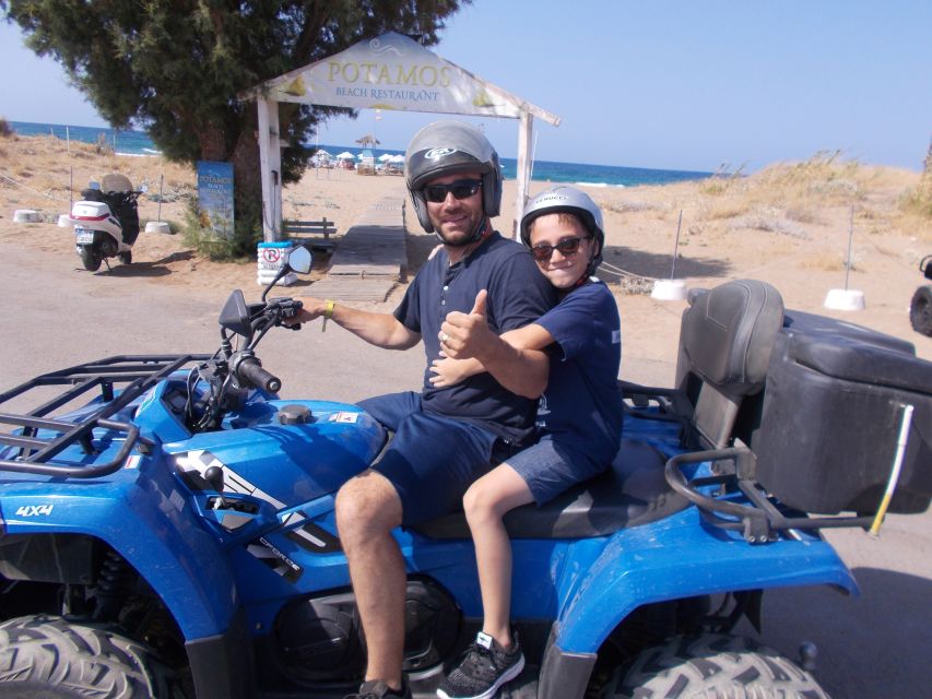 Crete: Quad Safari with Monastery, Malia Palace and Lunch - Vrahasi village and Saint George Vrahassotis Monastery