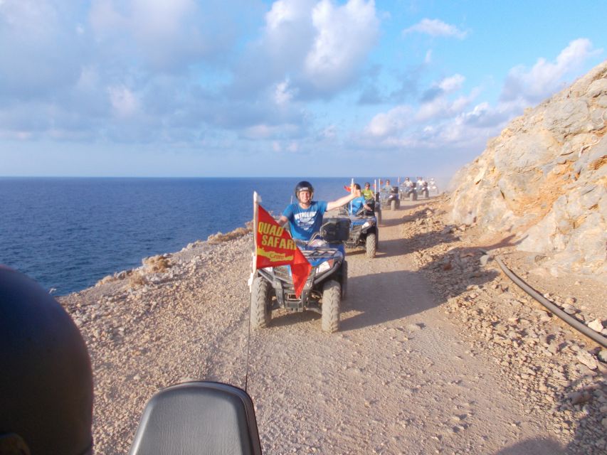 Crete: Quad Safari with Monastery, Malia Palace and Lunch - Lunch at a village taverna in Latsida