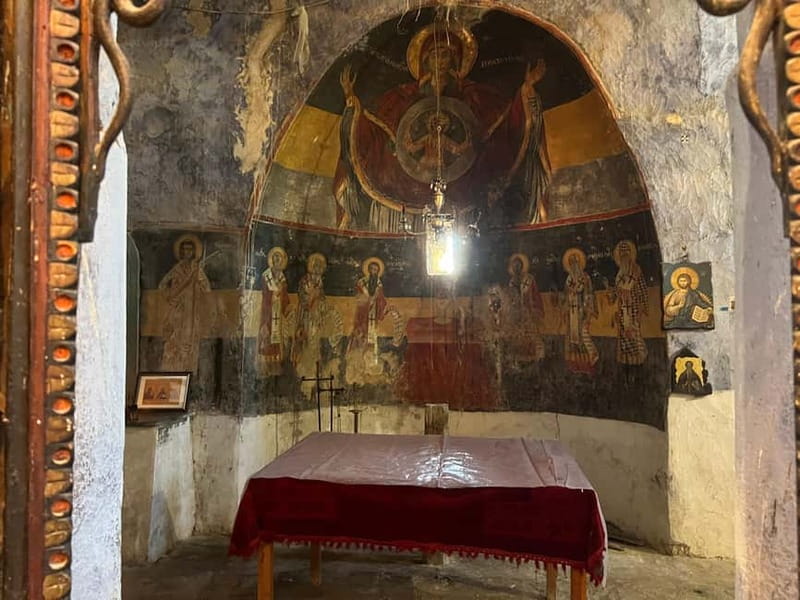 Daily Trip To:Blue Eye,Monastery,Gjirokaster&Lekursi Castle - The quiet start at Saint Nicholas Monastery in Mesopotam