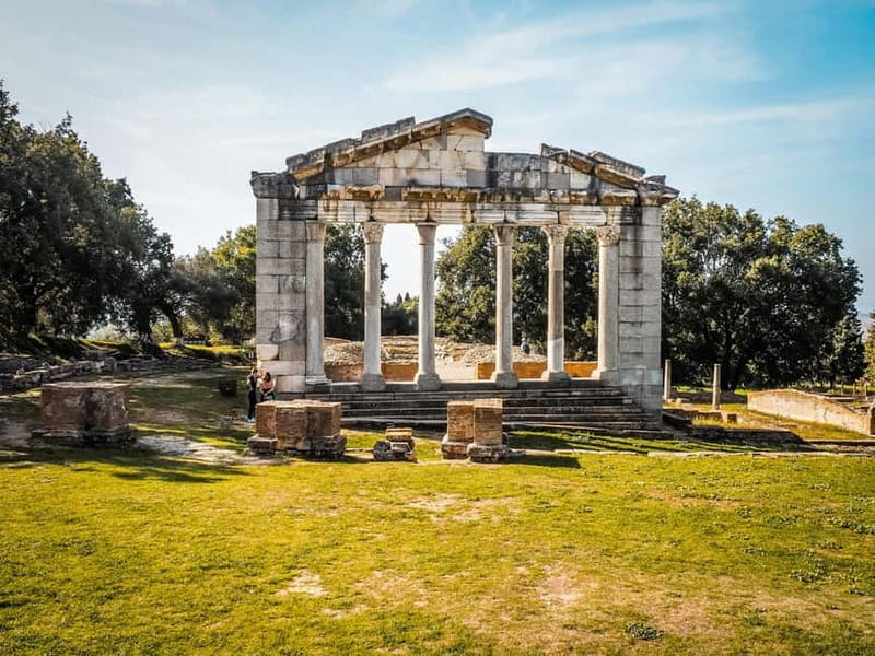 Day tour to: Apollonia, Narta Lagoon & Zvernec Monastery - Walking through Apollonia’s ancient center