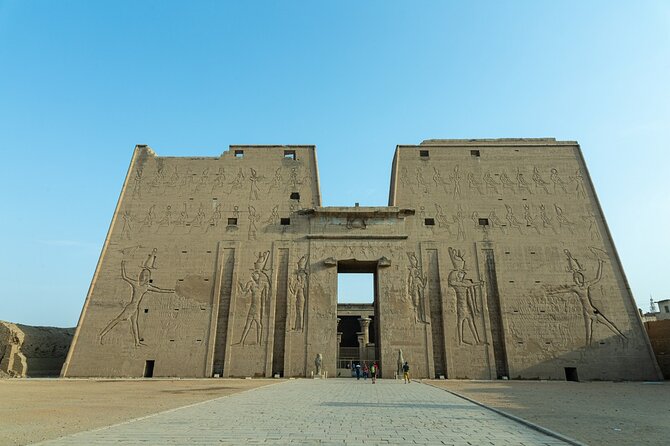 Day trip Kom Ombo and Edfu Temples from Aswan to Luxor - The guide makes the carved walls readable