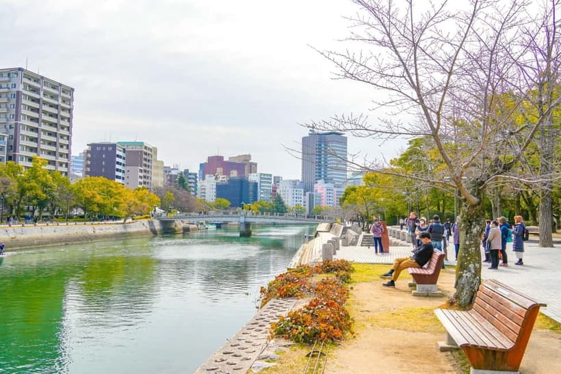 Day Trip to Hiroshima & Miyajima with Itsukushima Shrine - The Atomic Bomb Dome and museum time