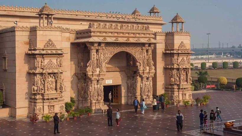 Delhi: Akshardham Temple Tour with Light and Water Show - Sahajanand Darshan and the moral lessons